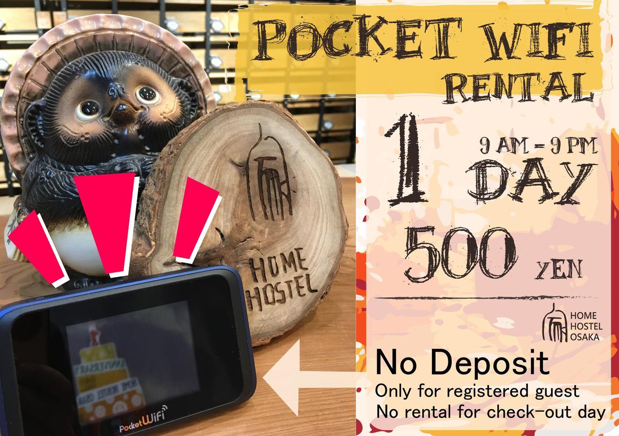 Home Hostel Osaka Zewnętrze zdjęcie